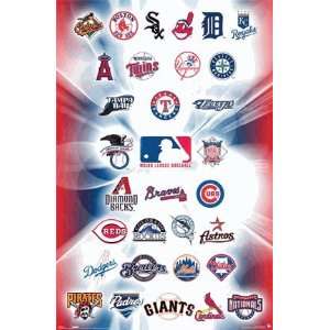  2007 MLB Logos Poster