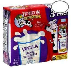 Horizon Organic Vanilla Organic Milk, 8 oz Aseptic Cartons, 18 pk 