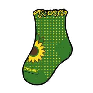  John Deere Toddler Sun Flower Socks   LP35511