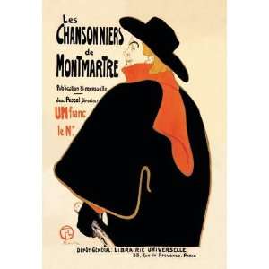 Exclusive By Buyenlarge Les Chansonniers de Montmartre 20x30 poster 