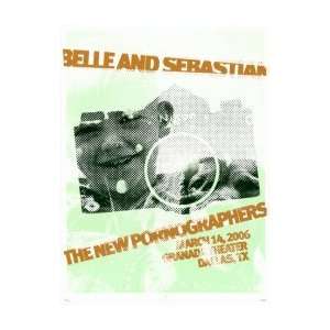  BELLE AND SEBASTIAN   Limited Edition Concert Poster   by 