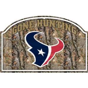  Wincraft Houston Texans Realtree Camo Wood Sign Each 