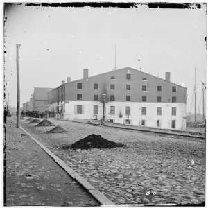  Civil War Reprint Richmond, Va. Side view of Libby Prison 