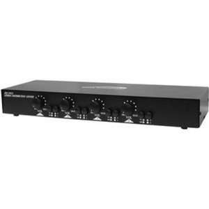  SPECO SDC4VCA 4 CHANNEL DIST CTR W/VC ON/OFF SWITCH 