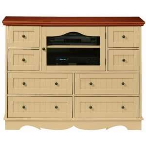  French Country 8 drawer Tv Stand