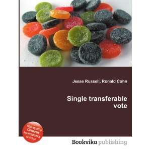  Single transferable vote Ronald Cohn Jesse Russell Books