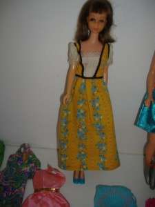Lot Vintage Barbie Francie Mod Dolls Clothes TLC  