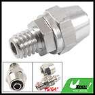   M6 Male Thread 4mm x 6mm Pneumatic Tube Fitting Quick Coupler  