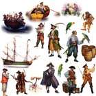 RoomMates RMK1041SCS Pirates Peel & Stick Wall Decals