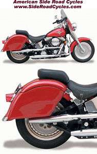 Harley Davidson Softail Hard Saddle Bags from Champion  