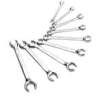 Sunex (SUN9809) 9 Piece SAE and Metric Flare Nut Wrench Set
