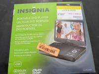 Insignia NS P10DVD11 10 LCD Screen Portable DVD Player LU 986214 