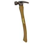   Vaughan 7175 14 oz 19in Curved Hickory Handle Lite Titanium Hammer