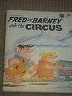vintage 1972 children book fred and barney join the circus