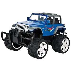   of America Inc Jeep Wrangler with Winch Blue   160002 Toys & Games
