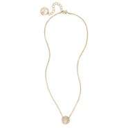 Trifari Women’s Necklace Pendant Crystal/Gold 