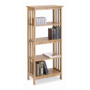 Manchester Wood Mission Bookcase in Golden Oak 
