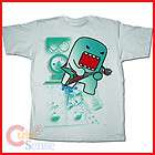 Domo Kun T Shirt Junior size Speker Play Rock Kids Tee (4 Size )