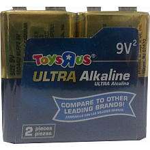 Toys R Us 9V Ultra Alkaline Batteries 2 Pack   Toys R Us   Toys R 