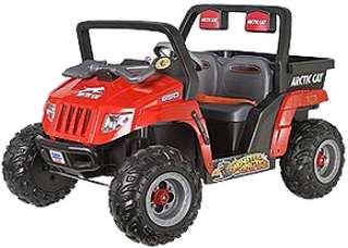   Fisher Price Red Arctic Cat Ride On   Power Wheels   