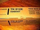 Kyocera Mita TK 512K Black toner for FS C5020 C5030