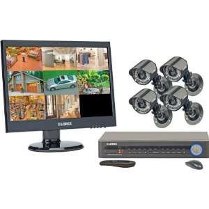  NEW 18.5 LED Serveillance System with 8 Channel 500GB DVR 