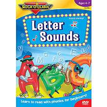 Rock N Learn Letter Sounds DVD   Rock N Learn   