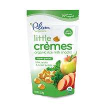 Plum Organics Little Cremes Organic Rice Milk Snacks   Super Greens 
