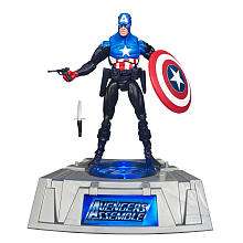 Marvel Universe Avengers Collector Figure with Light Up Base   Captain 