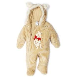 Disney Winnie the Pooh / Disney Baby boys Infant Teddy Fur Hood With 
