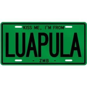   LUAPULA  ZAMBIA LICENSE PLATE SIGN CITY 