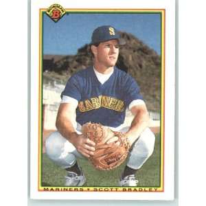  1990 Bowman #483 Scott Bradley   Seattle Mariners 