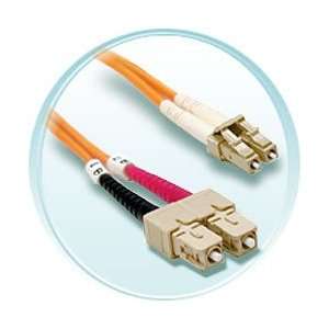  16ft Fiber Optic Cable LC to SC Connector MultiMode Duplex 
