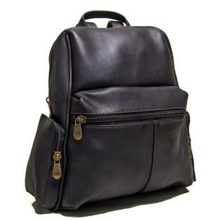 Le Donne Leather Zip Around Backpack/Purse   Color Café 