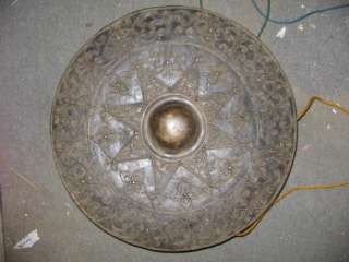 VINTAGE ~ ANTIQUE Malay GONG ~ Brass musical Drum Music  