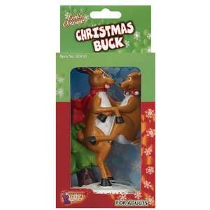  A christmas buck ornament