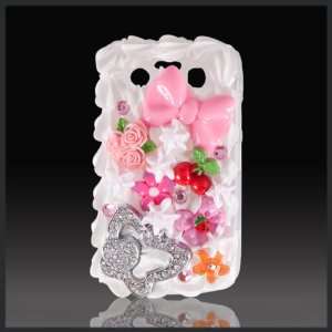  Bling Butterfly with Flowers Treats Cake style case 