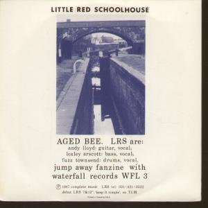   VINYL 45) UK WATERFALL 1987 LITTLE RED SCHOOLHOUSE/HURT Music