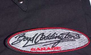 BOYD CODDINGTONS GARAGE   Hot Rod Designer Shirt  L  