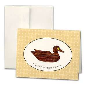  Decoy Duck Happy Fathers Day Card