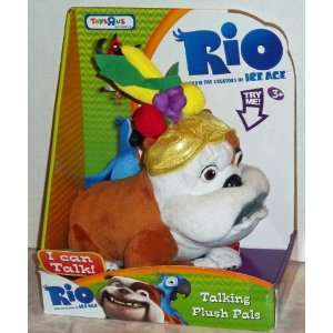  Exclusive Rio Talking Plush Pals   Luiz Toys & Games