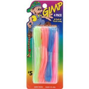  Gimp Plastic Lacing 4.5 Yards 4/Pkg Glow In The Da 