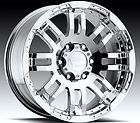 16 VISION 375 WARRIOR 6X4.5 FRONTIER MONTANA CTS V CHROME WHEELS RIMS 