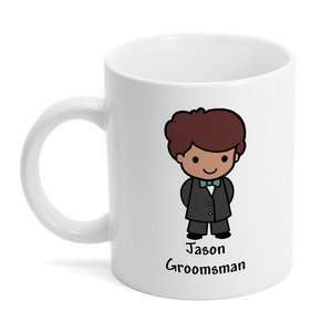  Groomsman Custom Character Mug