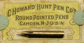 Individual C. Howard Hunt Pen Co. Vintage Pen Nibs # 22  