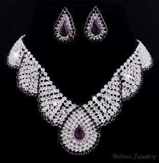 SKU NO.21420 Click here to see all of our rhinestone necklace 