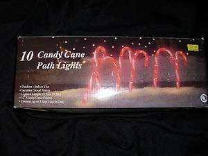 Candy Cane Path Lights  