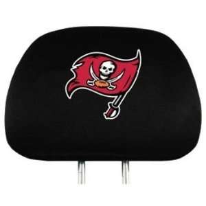  Tampa Bay Buccaneers Headrest Covers (Quantity of 1 