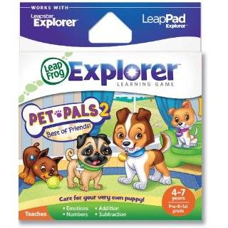 LeapFrog Explorer Learning Game Pet Pals 2 (works with LeapPad 