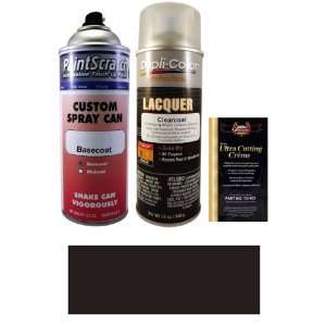 12.5 Oz. Carbon Black (matt) Spray Can Paint Kit for 2009 Saturn Relay 